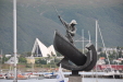 Tromsø: Fischerdenkmal