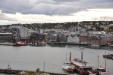 Tromsø: Blick von der Brücke auf die Stadt